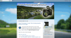 Desktop Screenshot of digital-photographycourse.blogspot.com
