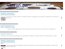 Tablet Screenshot of micoleccionmonedas.blogspot.com