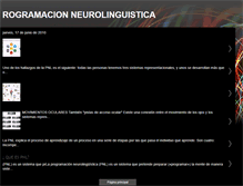Tablet Screenshot of pneurolinguisticaisabel.blogspot.com