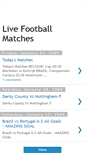 Mobile Screenshot of livefootymatches.blogspot.com