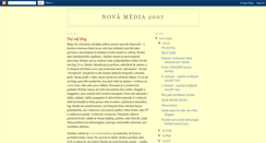 Desktop Screenshot of novamedia2007.blogspot.com
