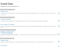 Tablet Screenshot of clearasdiamondmud.blogspot.com