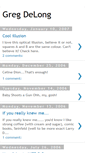 Mobile Screenshot of gregdelongblog.blogspot.com