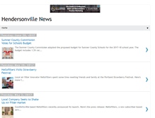 Tablet Screenshot of hendersonvillenews.blogspot.com