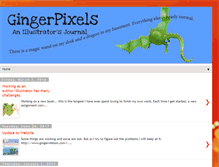 Tablet Screenshot of gingerpixels.blogspot.com