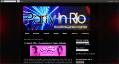 Desktop Screenshot of partyinrio-brazil.blogspot.com