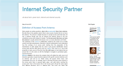 Desktop Screenshot of myinternetsecurity.blogspot.com
