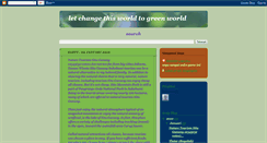 Desktop Screenshot of danielgreenworld.blogspot.com