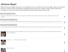 Tablet Screenshot of johannameyer.blogspot.com