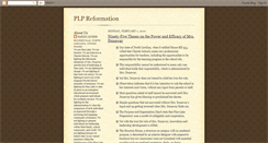 Desktop Screenshot of plpreformation.blogspot.com
