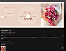 Tablet Screenshot of flowerdecor.blogspot.com