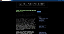 Desktop Screenshot of filmnoirshadows.blogspot.com
