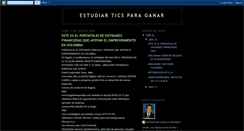 Desktop Screenshot of estudiarticsparaganar.blogspot.com