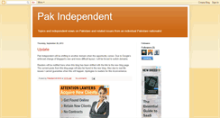 Desktop Screenshot of pakindependent.blogspot.com