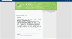 Desktop Screenshot of notrenviedebebe.blogspot.com