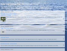 Tablet Screenshot of canoetennessee.blogspot.com