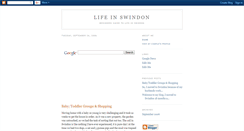 Desktop Screenshot of life-in-swindon.blogspot.com