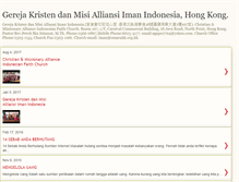 Tablet Screenshot of gereja-indonesia-hongkong.blogspot.com