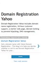 Mobile Screenshot of domain-registration-yahoo-info.blogspot.com