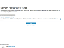 Tablet Screenshot of domain-registration-yahoo-info.blogspot.com