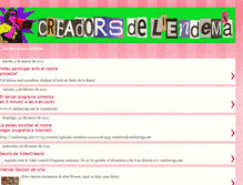 Tablet Screenshot of creadorsdelendema.blogspot.com