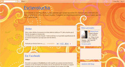 Desktop Screenshot of esclerolucha.blogspot.com