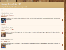 Tablet Screenshot of livingsimplyinsc.blogspot.com