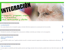 Tablet Screenshot of integracionhabilidades.blogspot.com