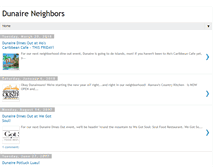 Tablet Screenshot of dunaireneighbors.blogspot.com