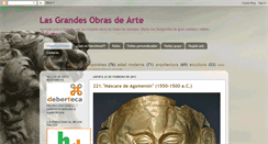 Desktop Screenshot of misgrandesobrasdearte.blogspot.com