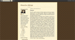 Desktop Screenshot of jules-detectivesalvaje.blogspot.com