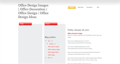 Desktop Screenshot of officedesignsimages.blogspot.com