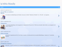 Tablet Screenshot of biblioremilly.blogspot.com