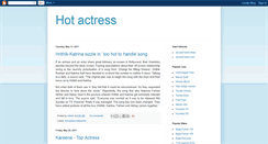 Desktop Screenshot of hotactressbollywood.blogspot.com