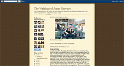 Desktop Screenshot of narvaezjorge.blogspot.com