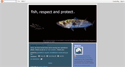 Desktop Screenshot of fishrespectprotect.blogspot.com