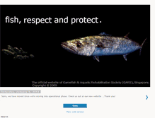 Tablet Screenshot of fishrespectprotect.blogspot.com