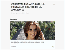 Tablet Screenshot of carnavalriojano.blogspot.com