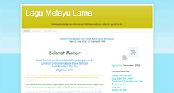 Desktop Screenshot of lagumelayulama.blogspot.com