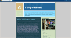 Desktop Screenshot of elblogderobertito.blogspot.com
