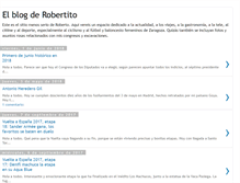 Tablet Screenshot of elblogderobertito.blogspot.com