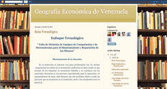 Desktop Screenshot of geografiaeconomicablog.blogspot.com