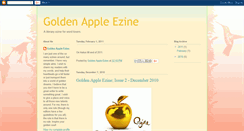 Desktop Screenshot of goldenappleezine.blogspot.com