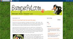 Desktop Screenshot of bumperpet.blogspot.com