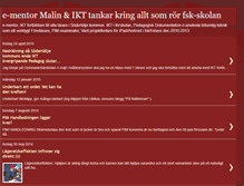 Tablet Screenshot of malinfolster.blogspot.com