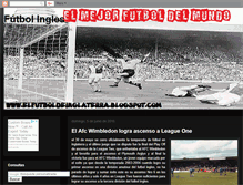 Tablet Screenshot of elfutboldeinglaterra.blogspot.com