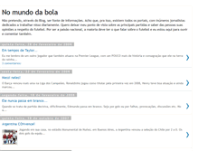 Tablet Screenshot of nomundodabola.blogspot.com