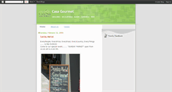 Desktop Screenshot of casa-gourmet.blogspot.com