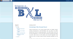 Desktop Screenshot of ontsporeninbxlderaille.blogspot.com