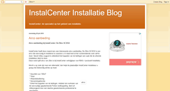 Desktop Screenshot of instalcenter-acties.blogspot.com